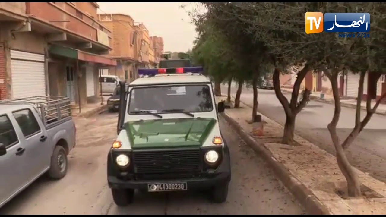 المجموعة الإقليمية للدرك الوطني  تنظم حملة تعقيم وتطهيرلشوارع دائرة بوقطب بالبيض