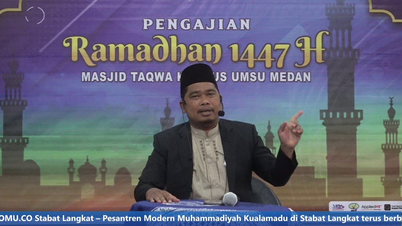 Isu-Isu Krusial Kalender Hijriah Global Tunggal - PENGAJIAN RAMADAN 1447H MASJID TAQWA UMSU #10
