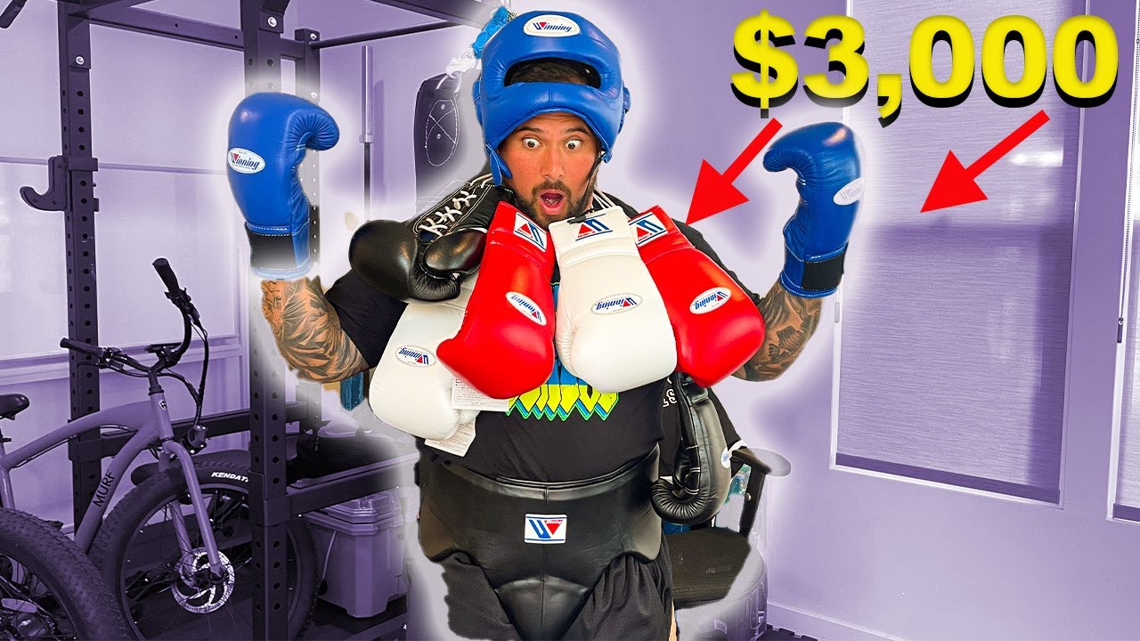 I BOUGHT THE MOST EXPENSIVE BOXING GLOVES IN THE WORLD!