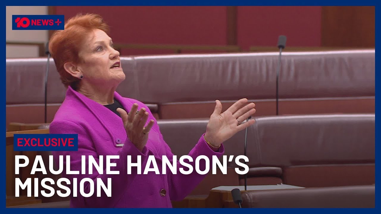 EXCLUSIVE: Pauline Hanson On Vision For One Nation | 10 News+