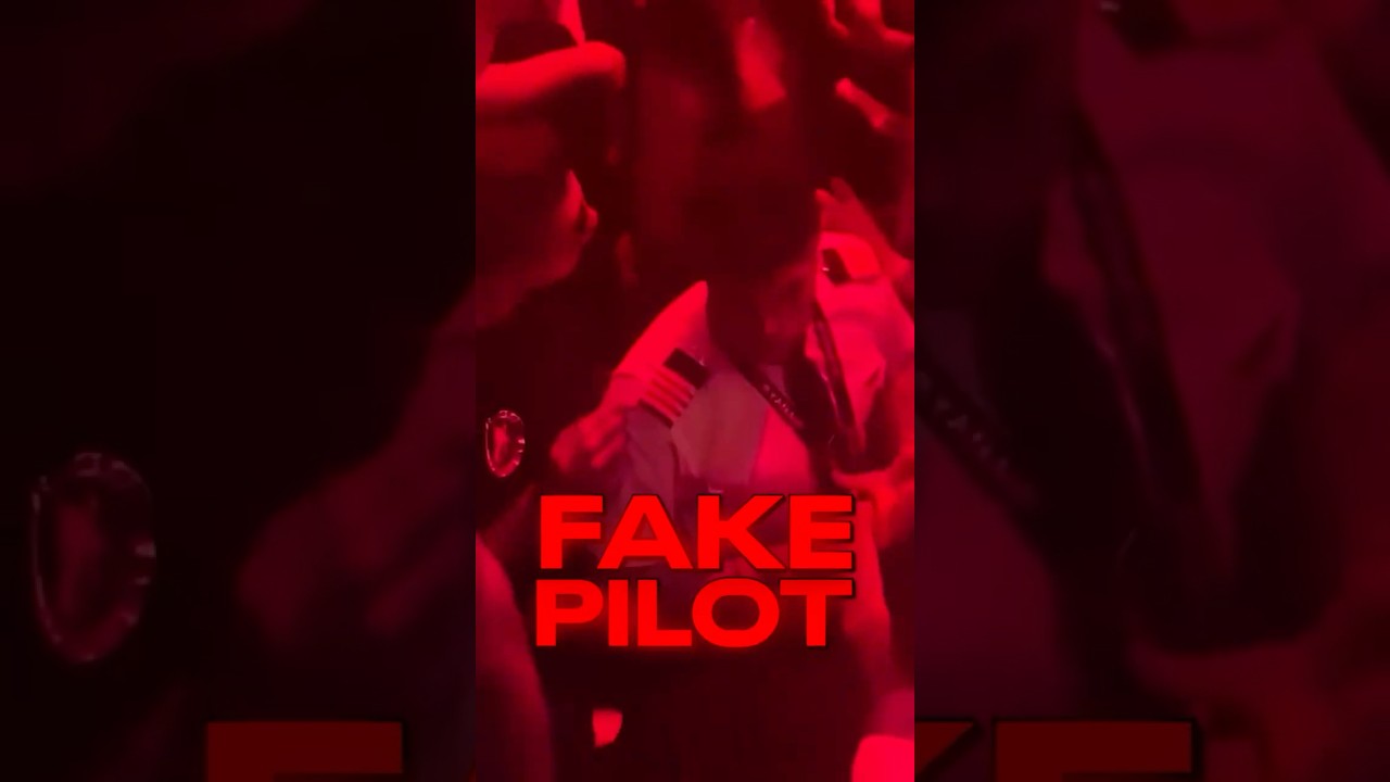 FAKE Airline Pilot at Party Debunked