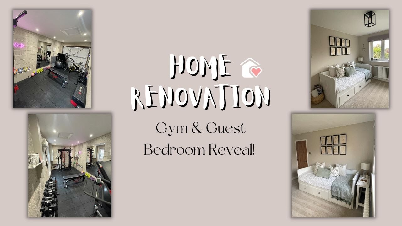 Gym & Guest Bedroom Reveal