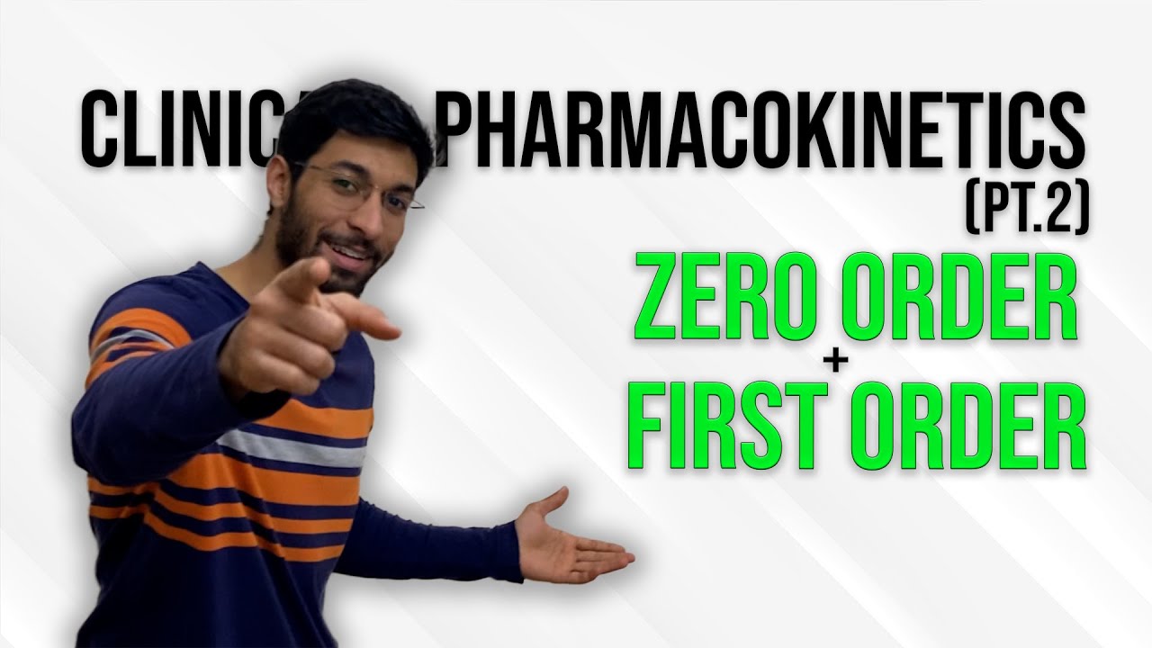 clinical pharmacokinetics - zero order vs first order - part-2 /شرح عربى مبسط