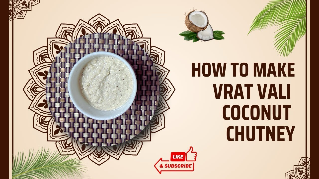 Upvaas vali Coconut Chutney ||  Nariyal ki Chutney || व्रत वाली फलाहारी चटनी