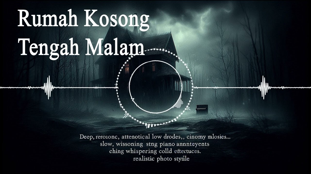 Rumah Kosong Tengah Malam | Suasana Angker & Tegang Tanpa Vokal