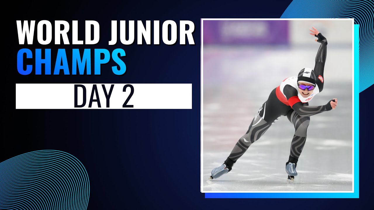 Day 2: ISU World Junior Championships | Collalbo 2025 | #SpeedSkating