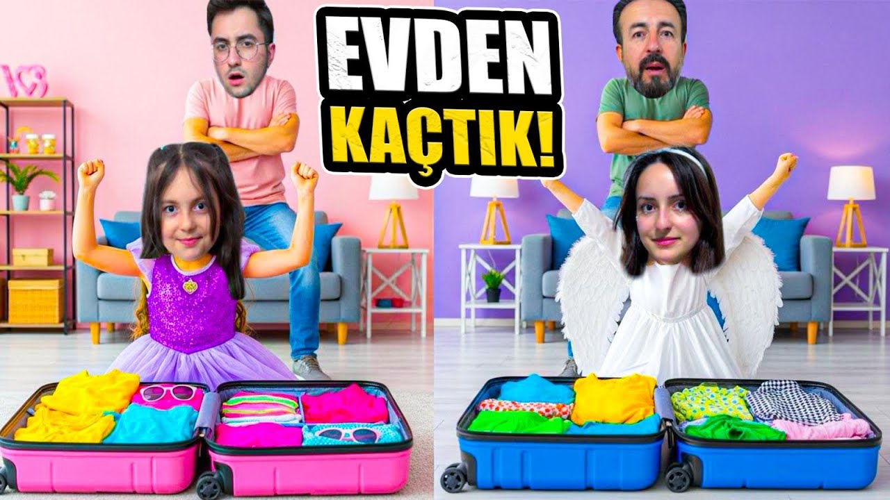 ZEYNEP VE HİRANUR TATİL VALİZİ HAZIRLIYORUZ‼️KAÇIŞ OPERASYONU 