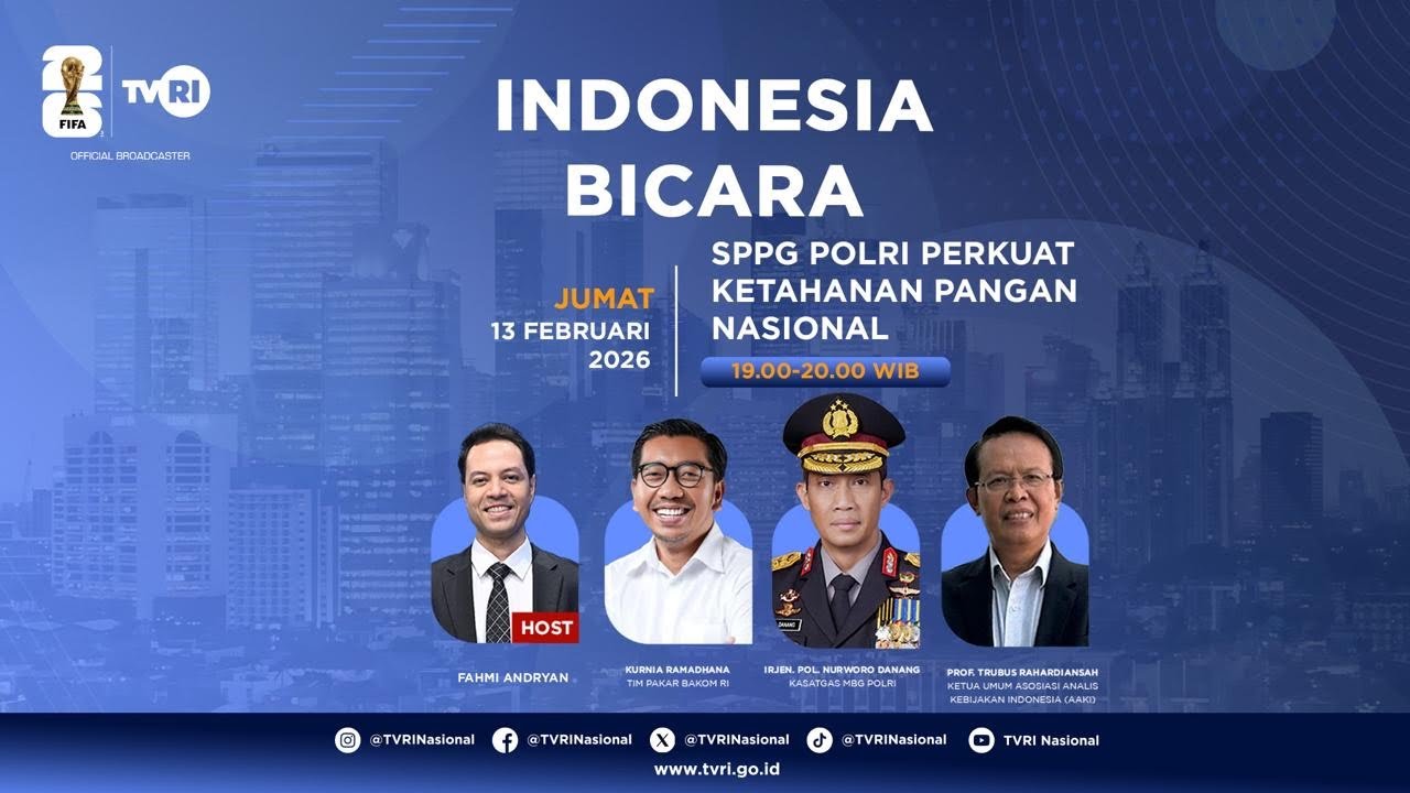 Dialog Indonesia Bicara | SPPG Polri Perkuat Ketahanan Pangan Nasional