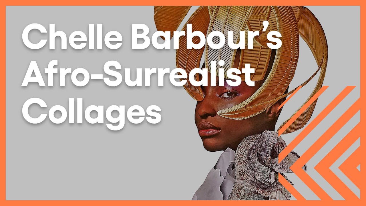 The Afro-Surrealist Collages of Chelle Barbour | Weekly Arts | PBS SoCal