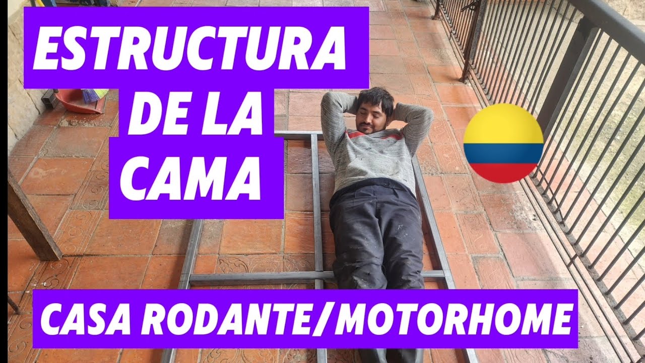 🛠ESTRUCTURA DE LA CAMA 🛌 CASA RODANTE/MOTORHOME🚍 (Capitulo 29 estructura cama) 