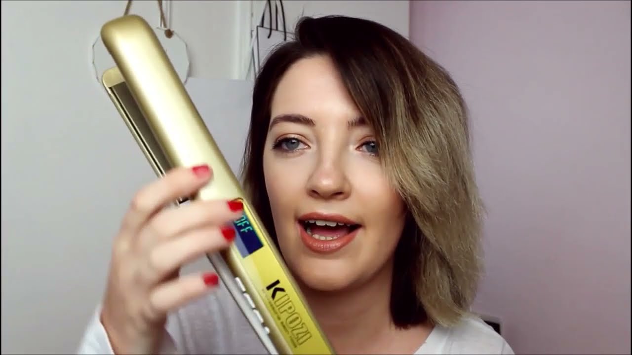 Review the Kipozi most popular 2-in-one flat iron