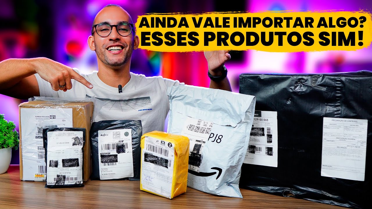 MEGA UNBOXING DE IMPORTADOS COM EXTREMOS: PRODUTOS MAIS CAROS E PRODUTOS MUITO BARATOS!