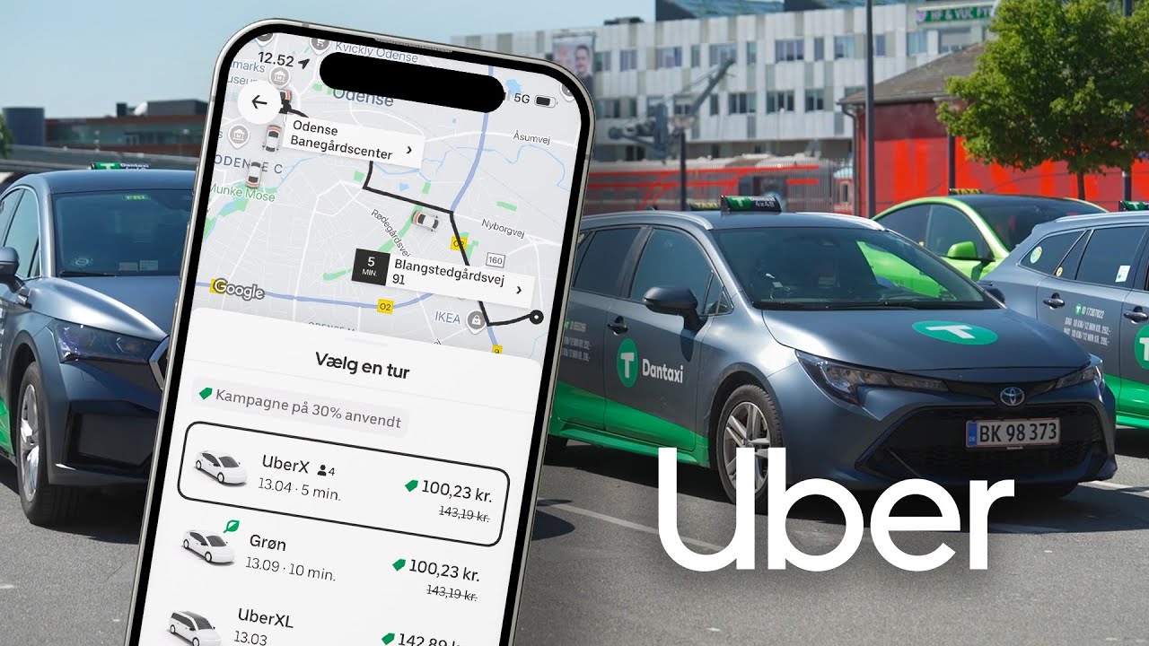 Uber er tilbage i Danmark🚕