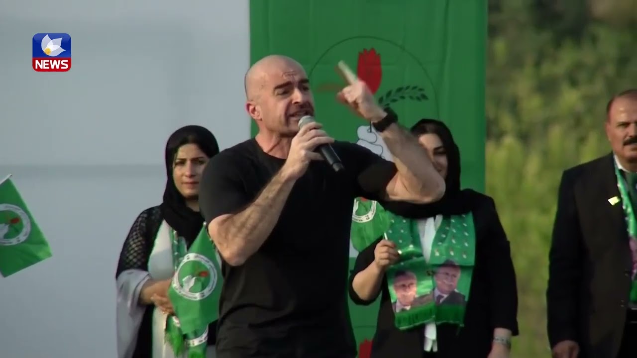 وتاری سەرۆک بافڵ جەلال تاڵەبانی لە کەرنەڤاڵی جەماوەریی لیستی ١٢٩ـی یەکێتی لە دهۆک