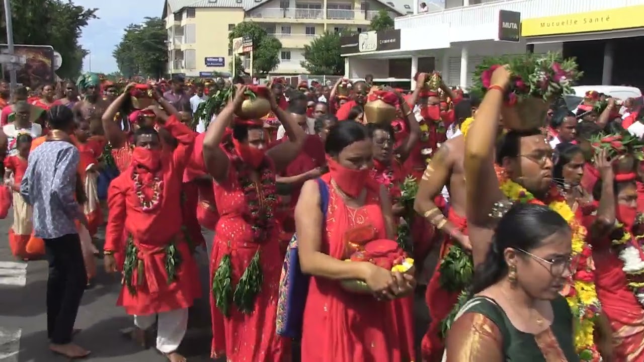 Fête Kâly Saint Louis le 13 08 2023 - Temple Sri Siva Chanmougar Naada Souvami Kovil
