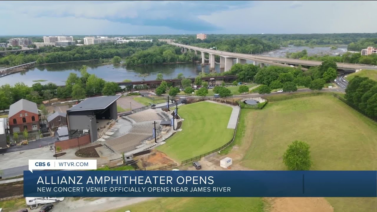 Inside look at Allianz Amphitheater, Richmond's new concert venue