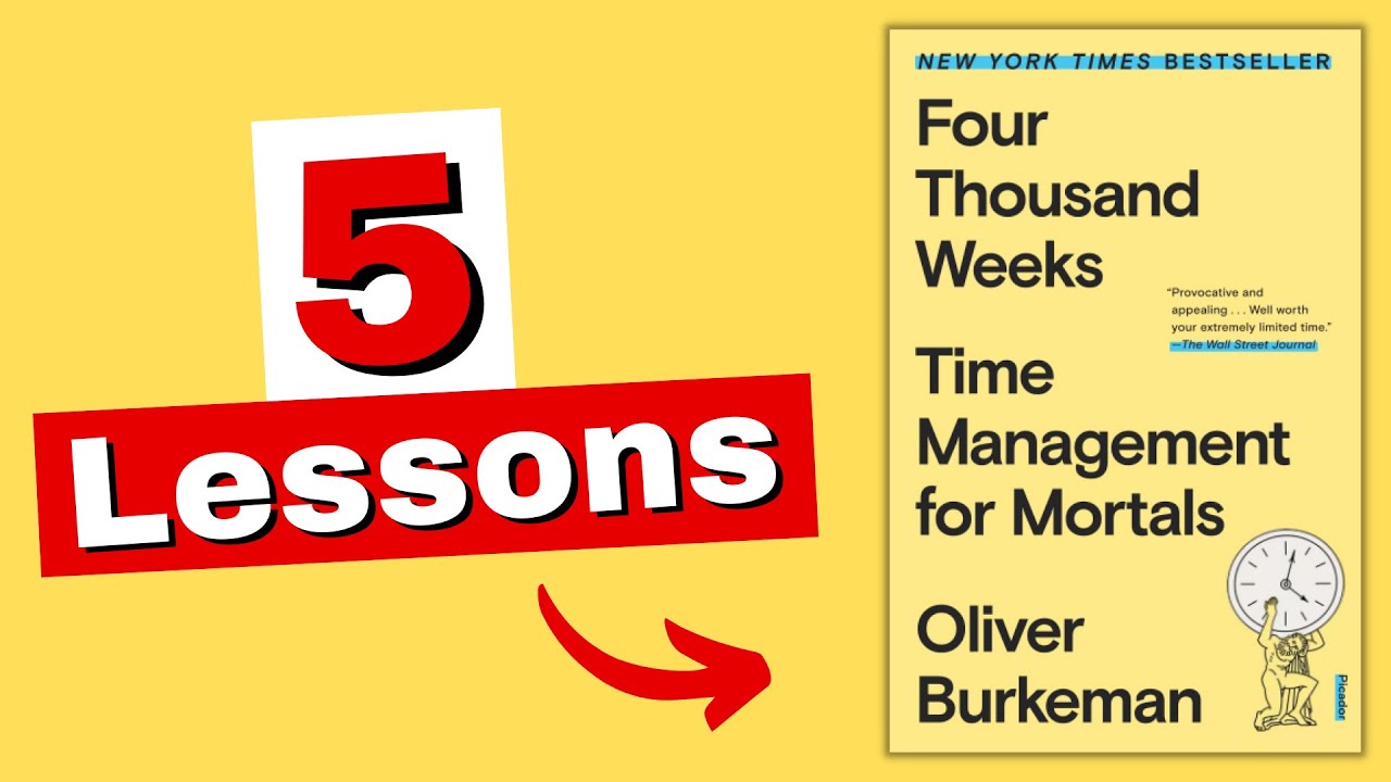 Four Thousand Weeks Book Summary (5 LESSONS)