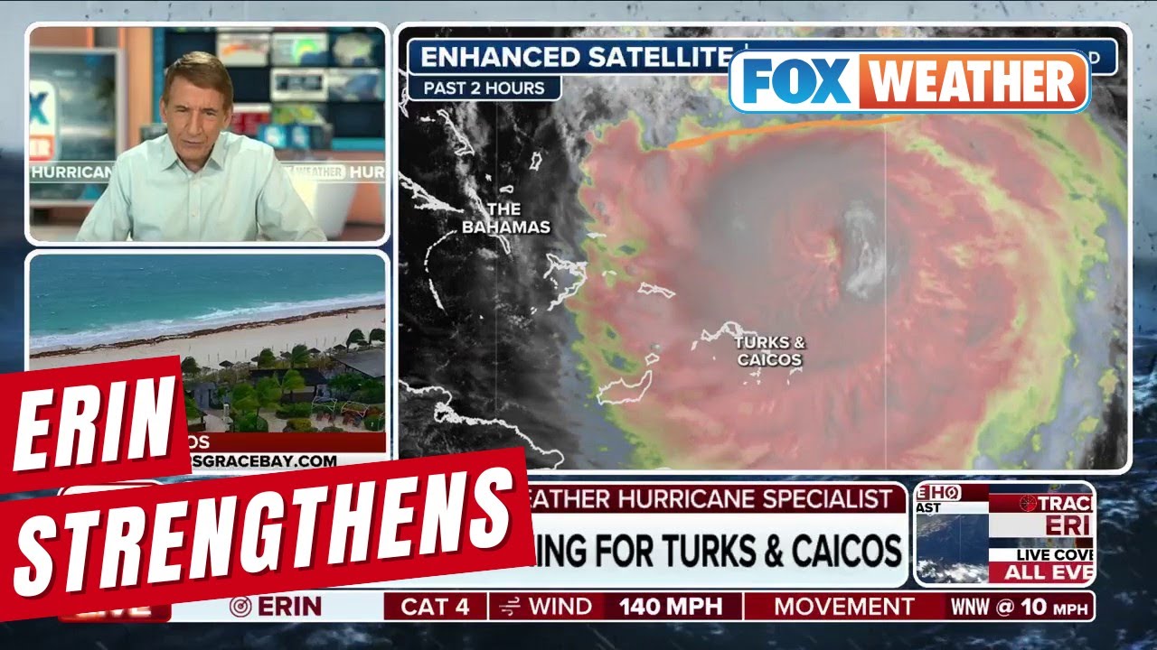 Bryan Norcross: Hurricane Erin Strengthens, Grows In Size As Evacuations Begin In North Carolina