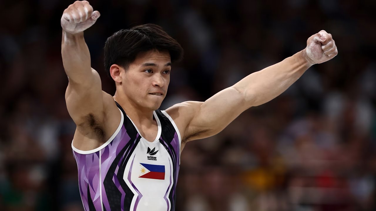 Carlos YULO🇵🇭🥇 My FAV Men&rsquo;s Vault From 2024 Paris Olympics (NBC.4K)