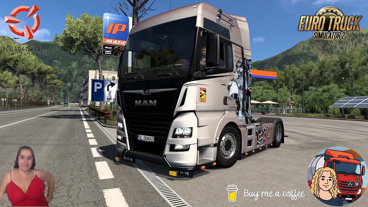 Euro Truck Simulator 2 (1.58) MAN TGX Euro6 by MadSter [1.58] + DLC's & Mods