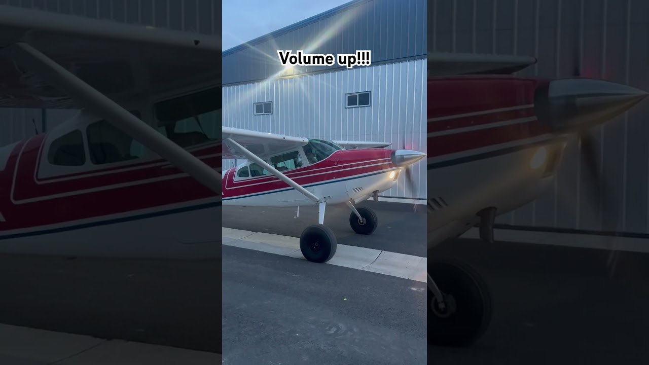 Love the sound of this continental IO-520 on this Cessna 180!! #aircraftpilot #aviation #tailwheel