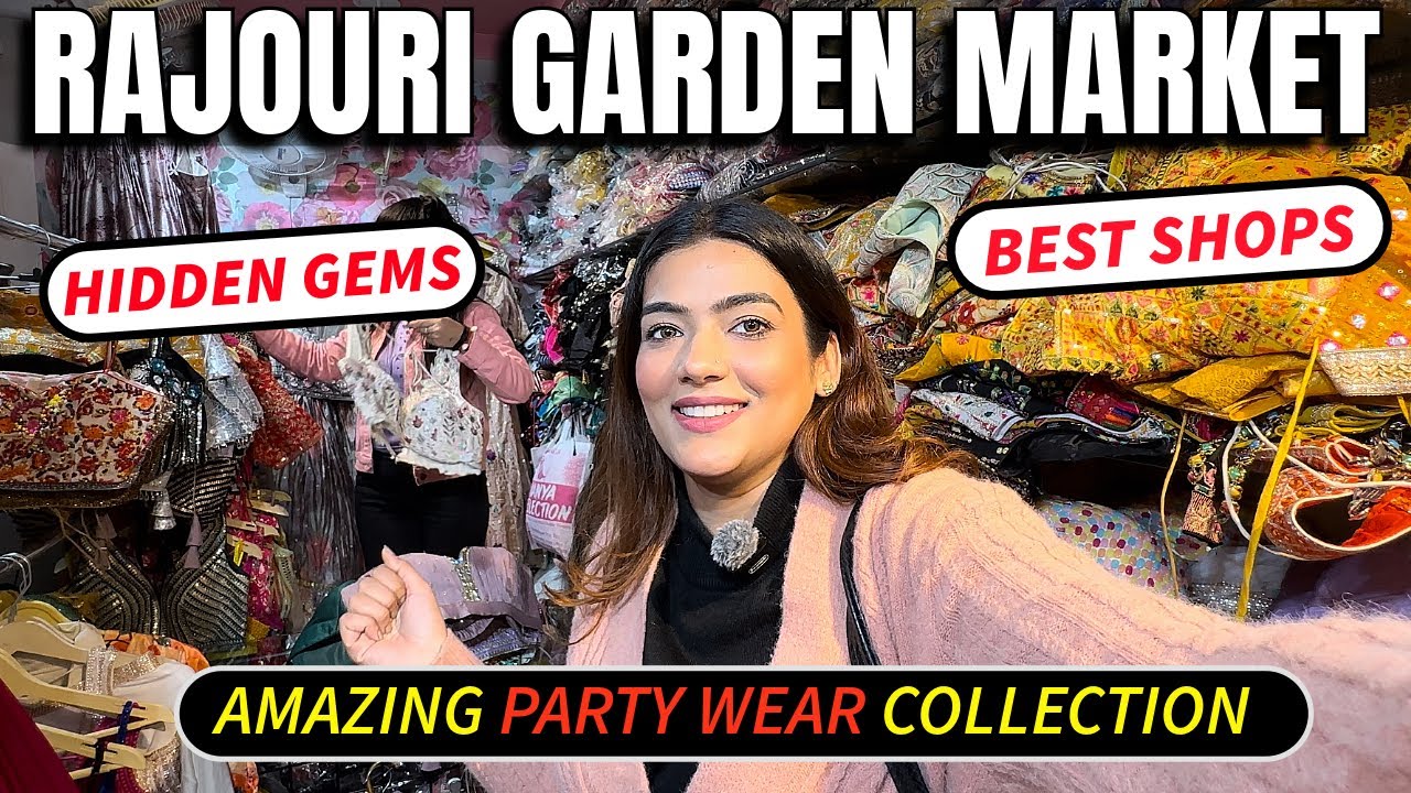 RAJOURI GARDEN MAIN MARKET😍 | Hidden Gems, BEST SPOTS #rajourigarden #rajourimarket