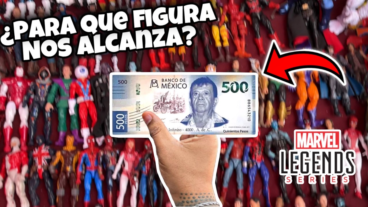 CACERÍA CON $500 PESOS #marvel