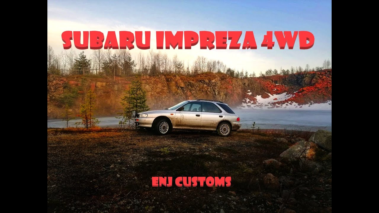 Subaru Impreza 4wd snow test drive