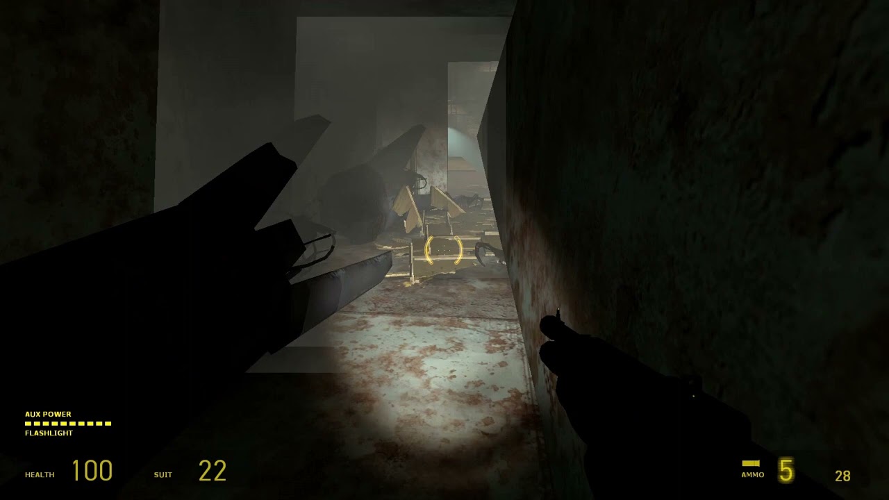 Half Life 2 Episode 1 Strider Boss Fight (hard)