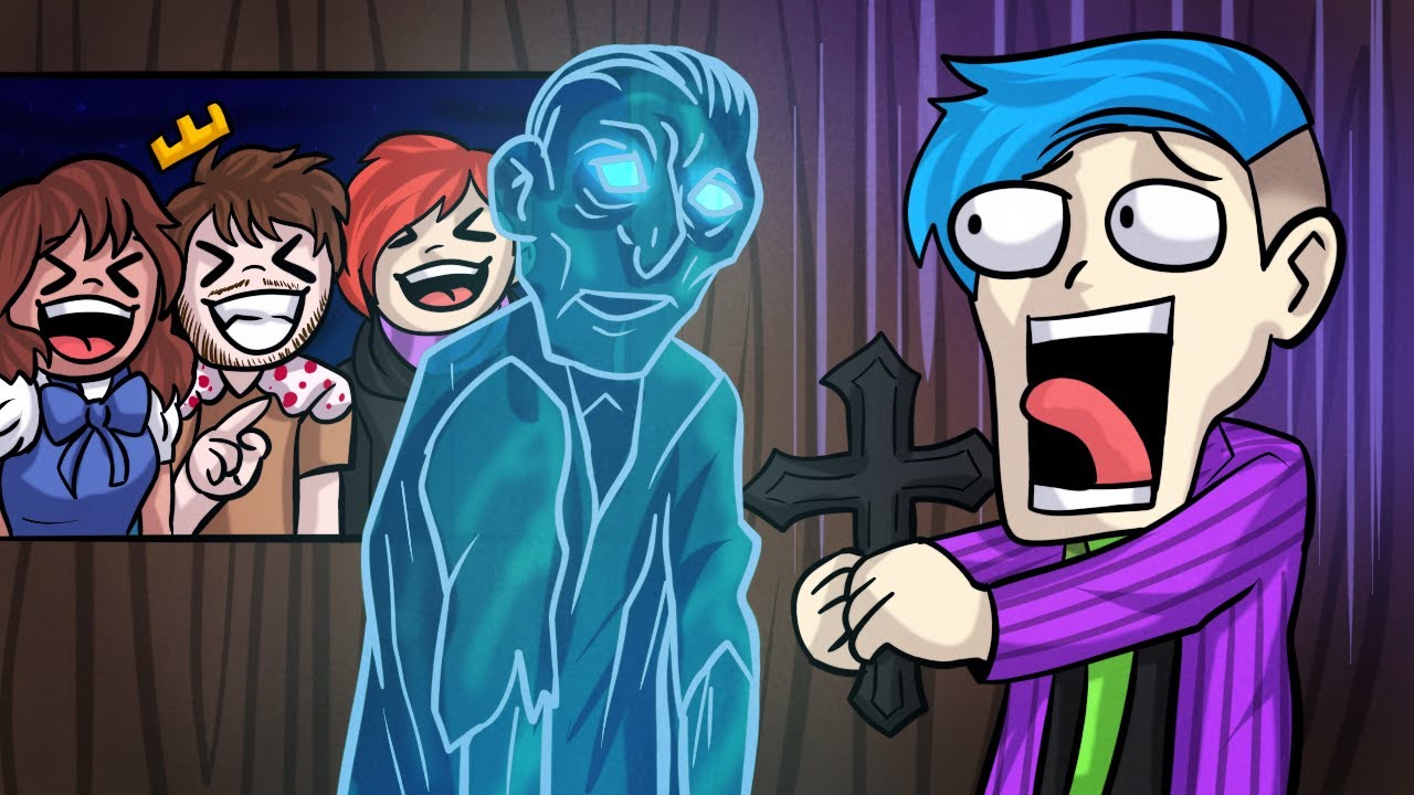 Trapped In A Haunted House With A Spooky Ghost - The Oddities Play Phasmophobia