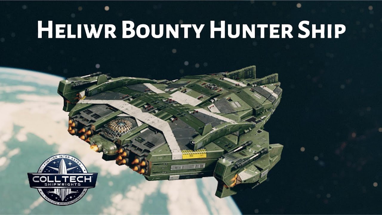 Starfield Heliwr Bounty Hunter Ship Build Guide (PC) (Modded)