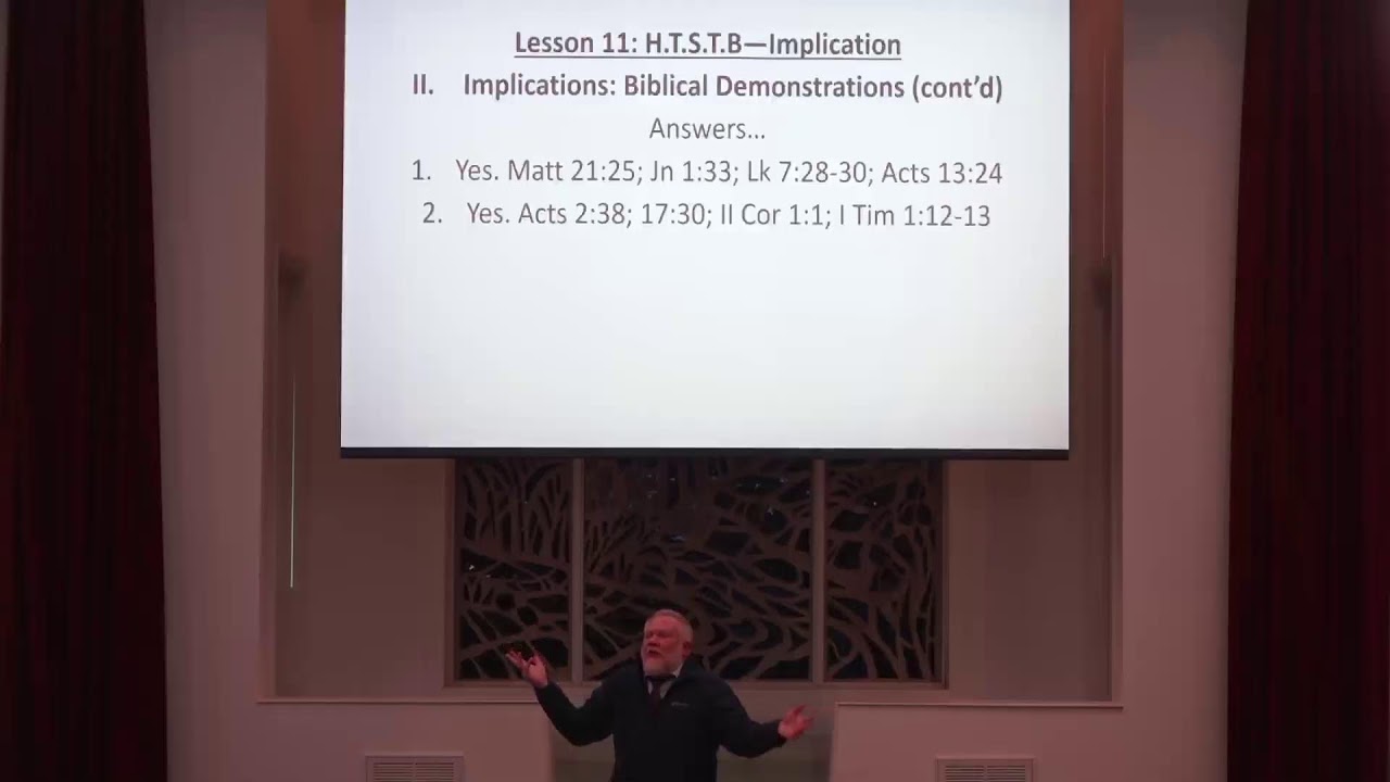 How to Study The Bible Lesson 10 Cont.