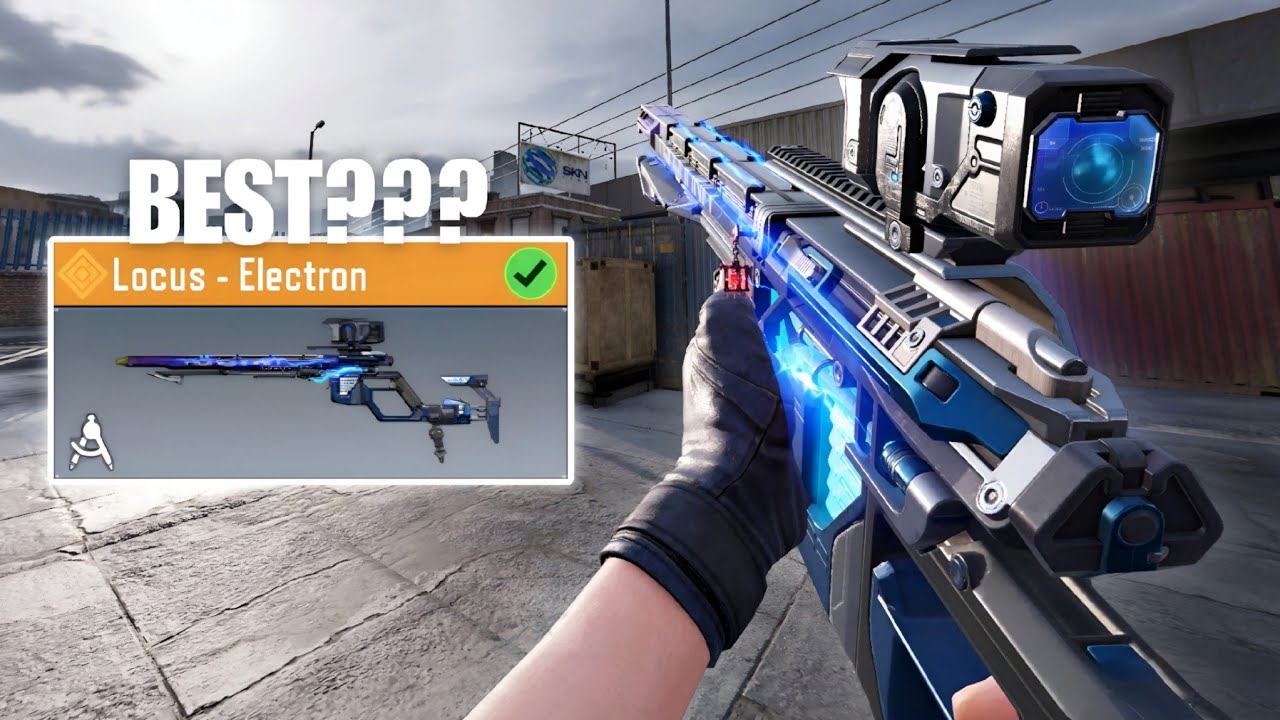 Играю с лучшей легендарной снайперской винтовкой в CODM &mdash; Locus Electron ❄️ | CALL OF DUTY MOBILE