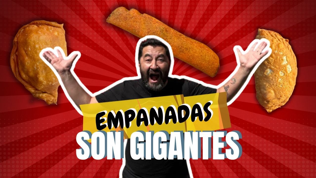 LAS 3 EMPANADAS MÁS GRANDES DE BOGOTÁ | SON UN ALMUERZO