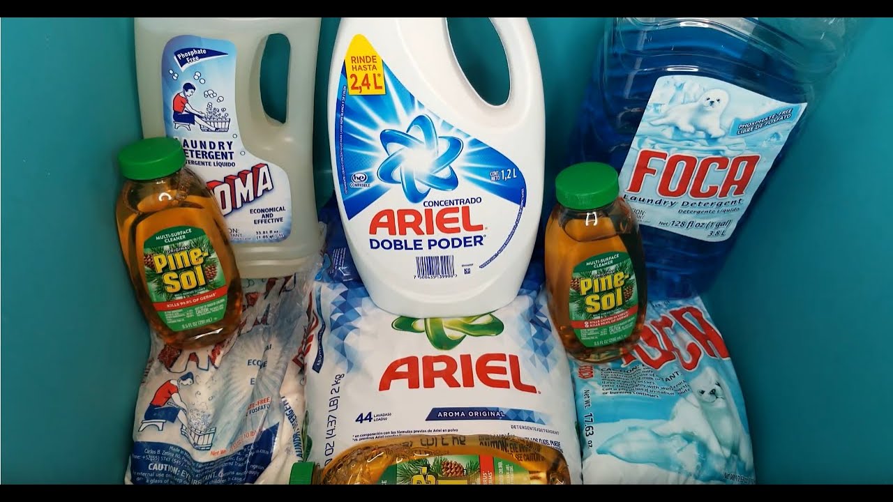 🧜‍♀️ARIEL,🐬FOCA,🔱ROMA,🌲PINESOL💜Fabuloso+NEW UGLY SPONGES 400 SUBS🎊🎉😄