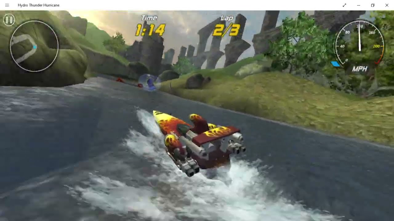 Hydro Thunder Hurricane - Gauntlent gameplay