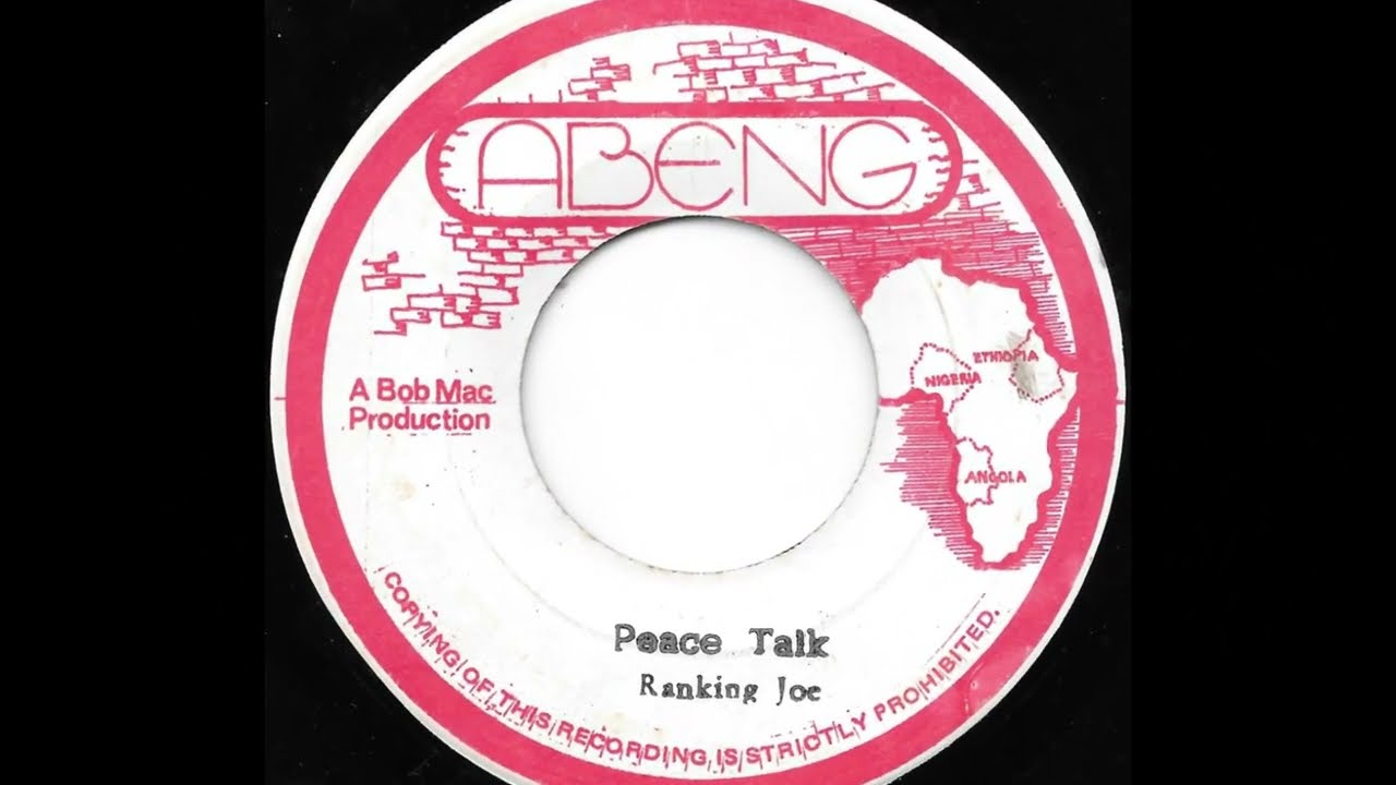 RANKING JOE / MIGHTY CLOUD BAND ♦ Peace Talk / Dub {ABENG 7