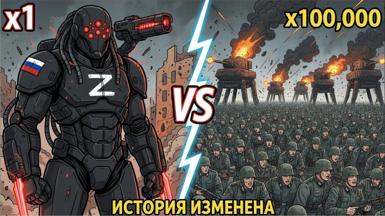 ЧТО ЕСЛИ НЕИЗВЕСТНЫЙ ОХОТНИК ОКАЖЕТСЯ В САМОМ АДУ 1945 ГОДА?