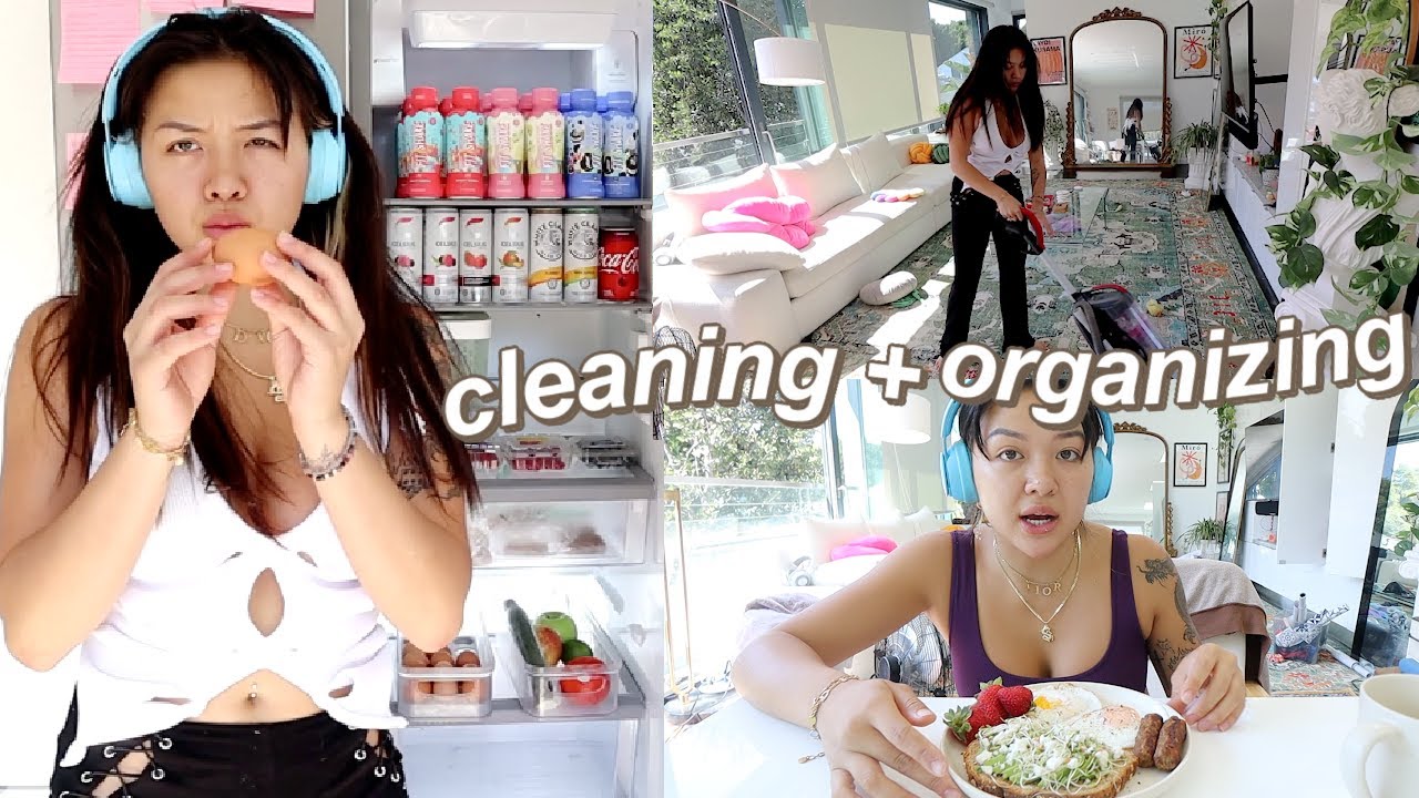 productive week in my life living in LA alone at 18 *healthy lifestyle*