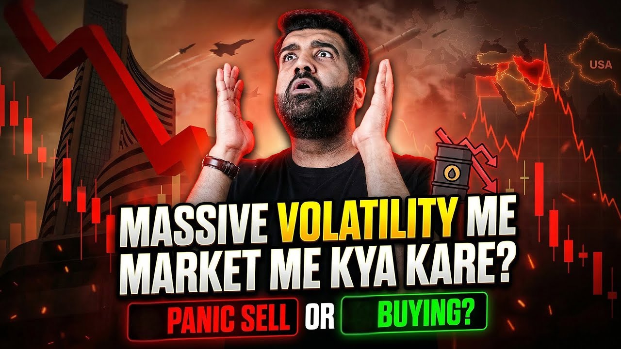 Market Crash se Darna Hai ya Paisa Banana Hai? Biggest Opportunity!  #marketcrash #investing 