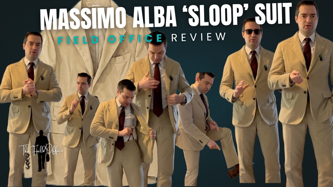 Massimo Alba 'Sloop' suit - Field Office Review