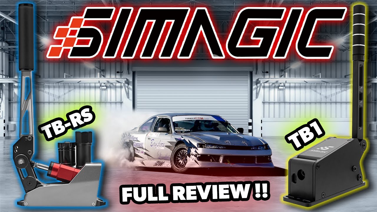 ЛУЧШИЕ гоночные ручные тормоза для двух симуляторов? TB1 и TB-RS от SIMAGIC!