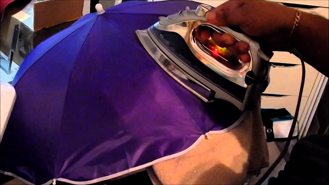 How to HTV a Beach Chair and Umbrella