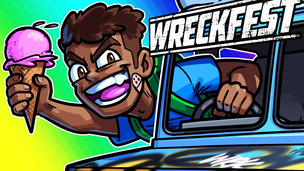 Wreckfest Funny Moments - Marcel Paid To Win!