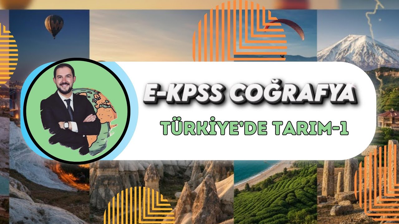 ANIL ŞAHİN // 2026 - E KPSS COĞRAFYA (7.ÜNİTE ) TÜRKİYE'DE TARIM - 1