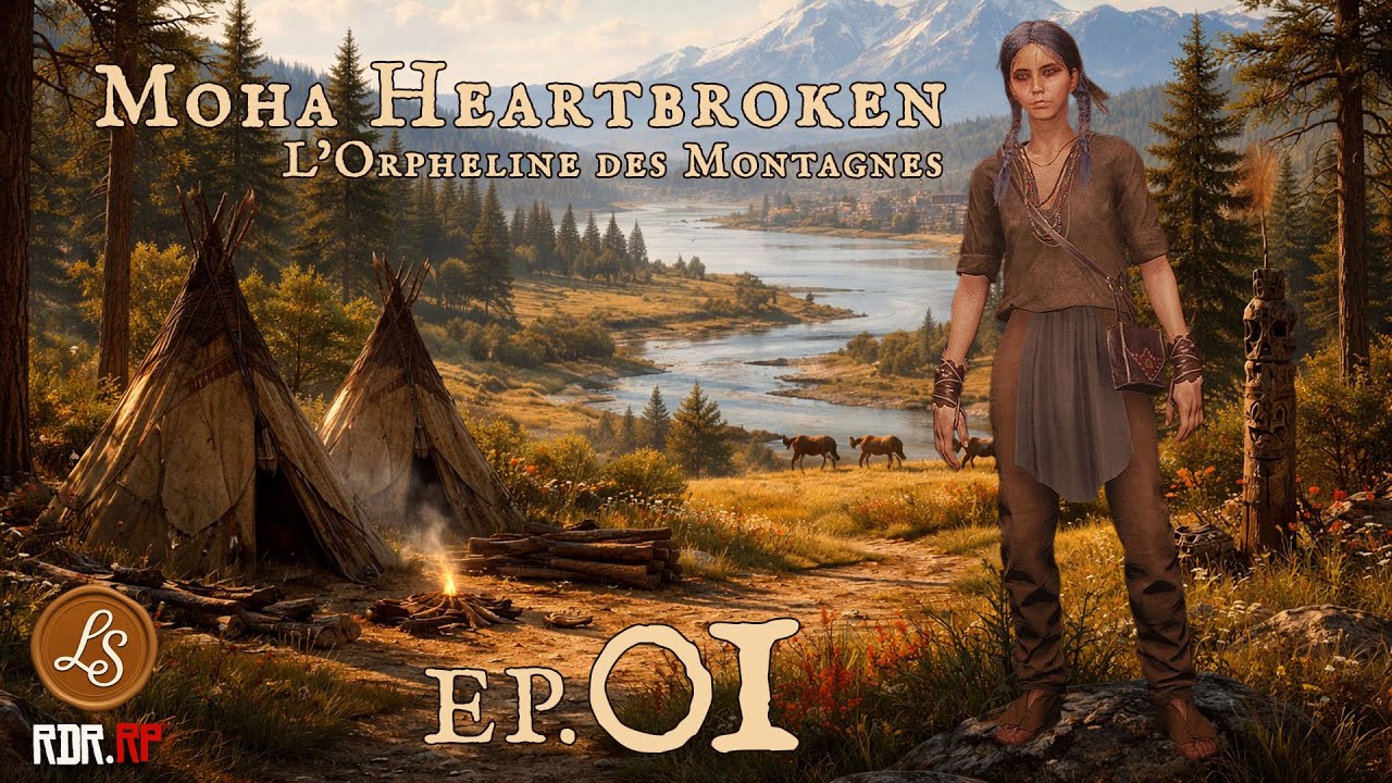 RED DEAD RP 🤠 | MOHA HEARTBROKEN 🍂🏹🪶 L'Orpheline des Montagnes | EP #01