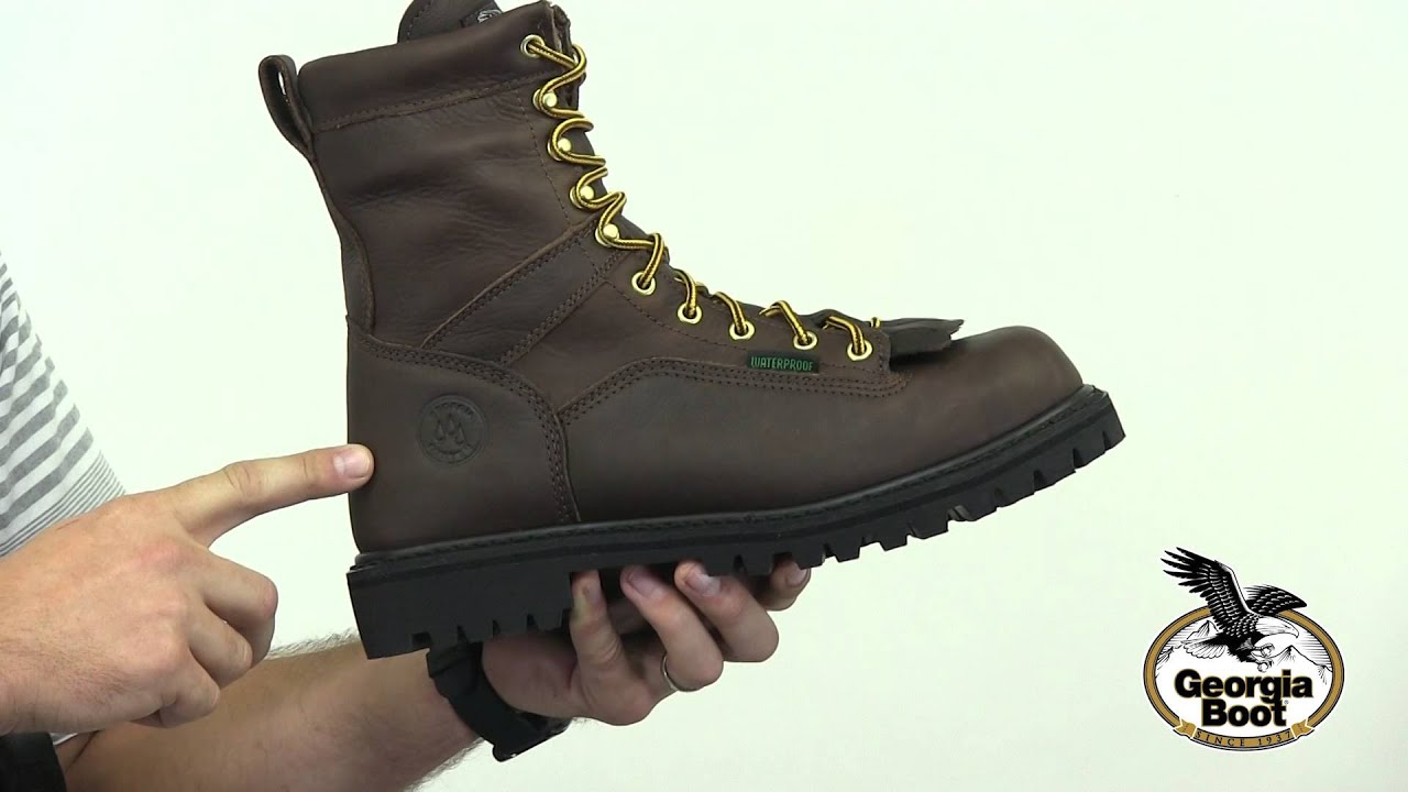 Georgia Boot Lace-to-Toe Waterproof Work Boot Style# - G8041