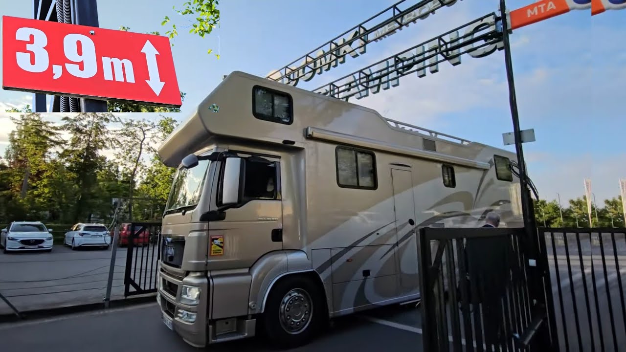 DAS SCHÖNE WOHNMOBIL GERAMMT? 4m Höhe Wohnmobil Vario Alkoven 1050 in Danzig an der Grenze.