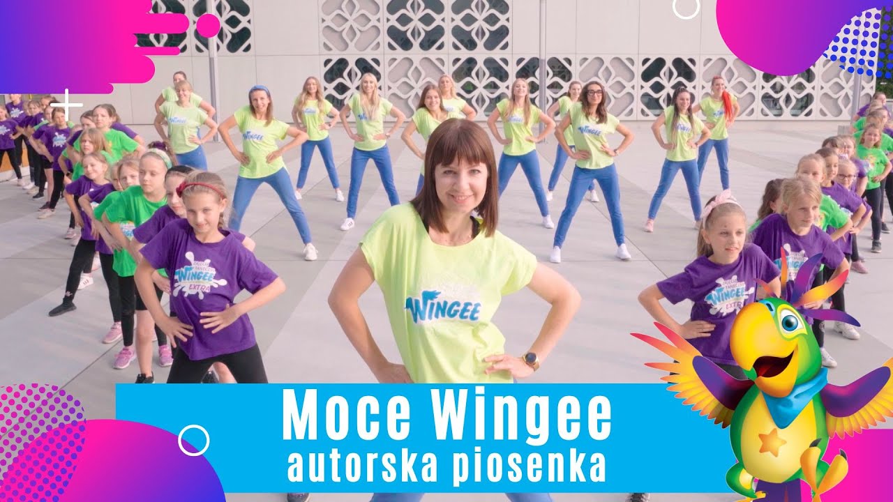 TAŃCZ I BAW SIĘ Z NAMI | Moce Wingee (Official Video) | Prosty układ taneczny dla dzieci