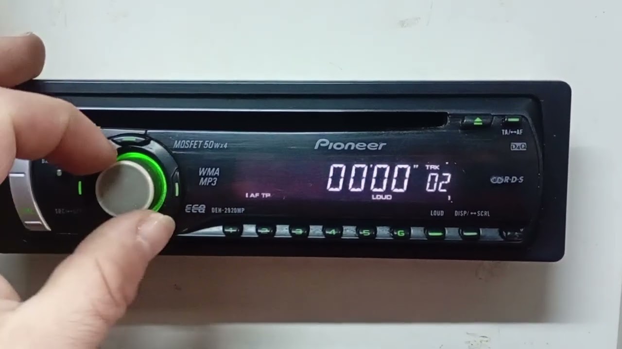 PIONEER DEH-2920MP CD MP3 AUX Radio Samochodowe Prezentacja Car Audio Test 